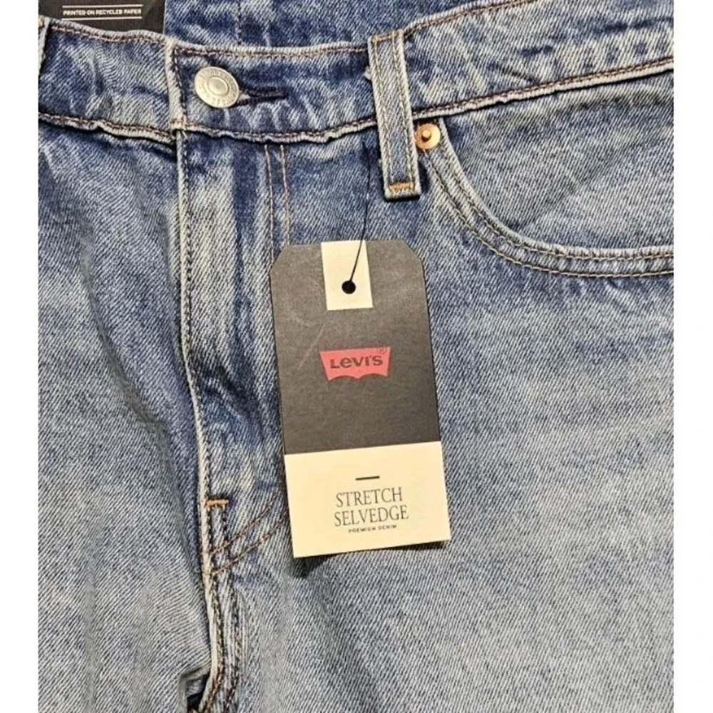 Levi's Premium 511‎ Slim Fit Men's Stretch Selvedge Jeans 32x32 Big E Denim NWT